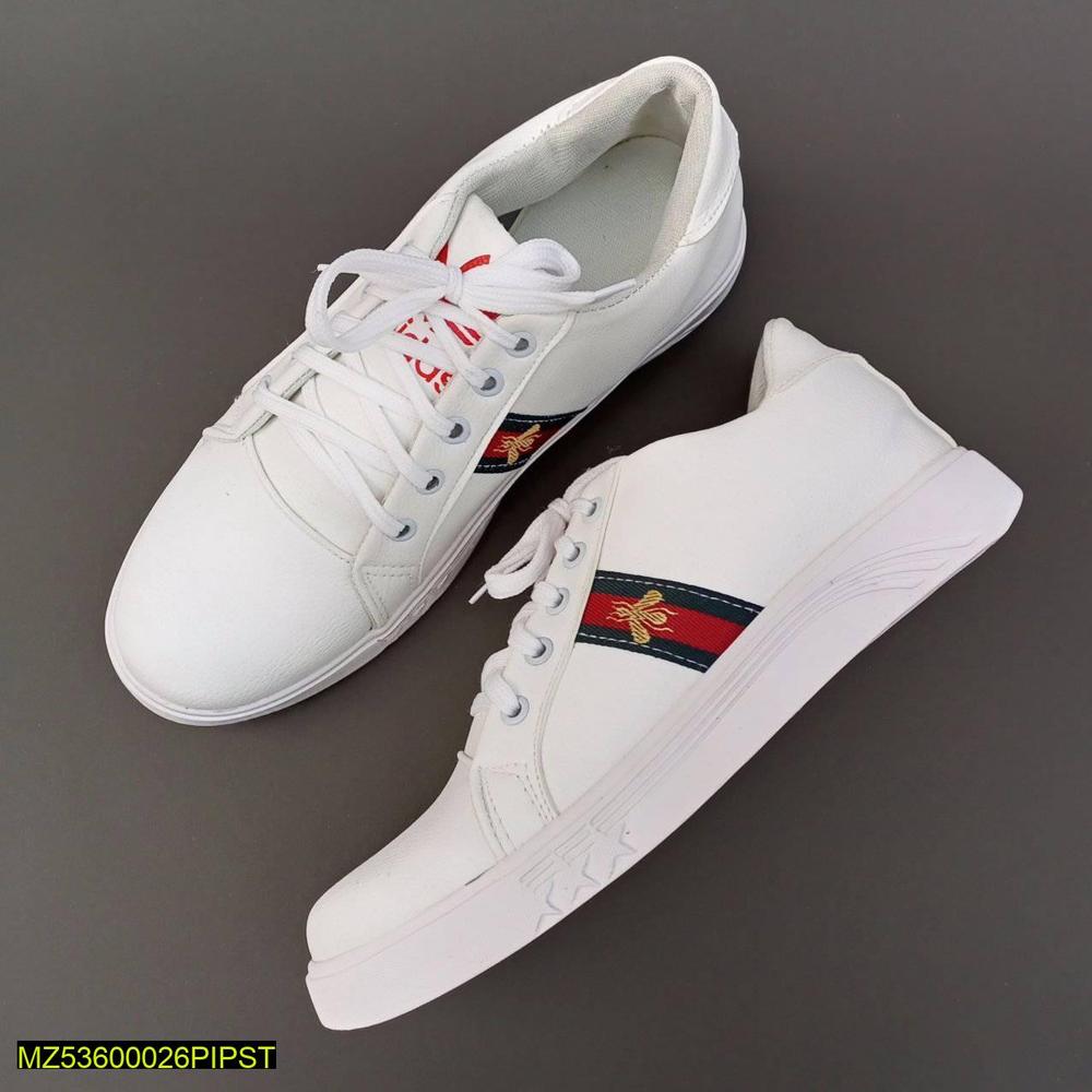 Elite white sneakers