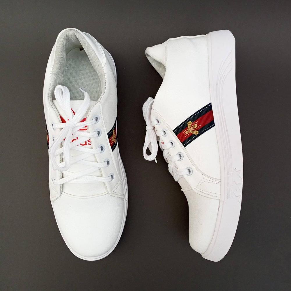 Elite white sneakers